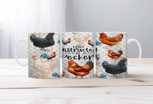 Country Coop Chicken Mug TheCraftNook