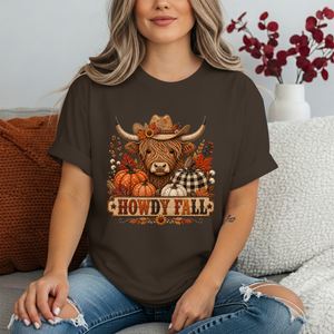 Howdy Fall T-Shirt TheCraftNook