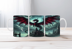 Majestic Dragon Scales Coffee Mug TheCraftNook