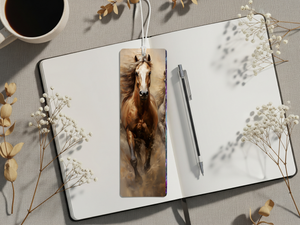 Aluminum Metal Bookmarks, Horse Images TheCraftNook