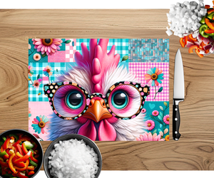 Cluck and Chop Chicken Cutting Boards TheCraftNook