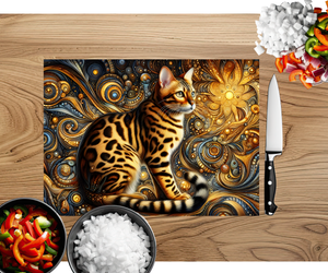 Purrfect Prep Cutting Board TheCraftNook