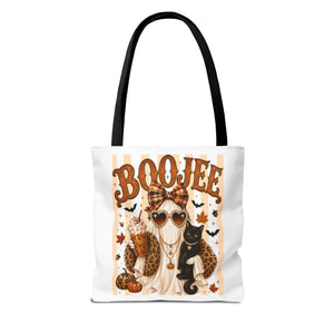 Boojee ghost Cat Tote Bag Printify
