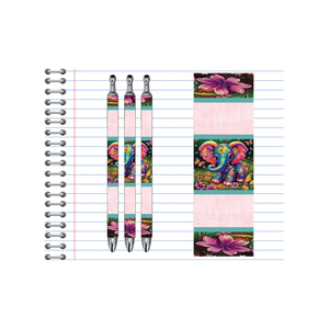 Refillable Pens, Elephant Images multiple options and Images available. TheCraftNook