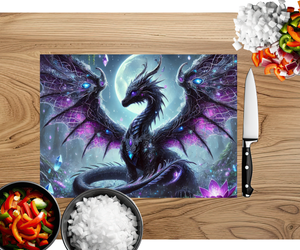 Majestic Dragon Scales Cutting Board TheCraftNook