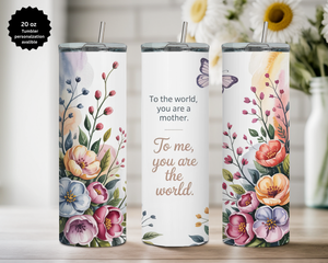 All Mother's 20 oz Stainless Steel Tumbler - Human, and Paws TheCraftNook