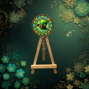 Lucky Charm Badge Pull for St. Patrick’s Day TheCraftNook