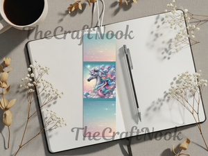 Aluminum Metal Bookmarks, Unicorn Images TheCraftNook
