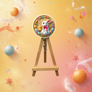 Easter badge Pulls TheCraftNook