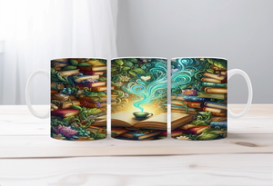 Chapter Sips Book Lover Mug. Two Sizes and Multiple images to choose from. TheCraftNook