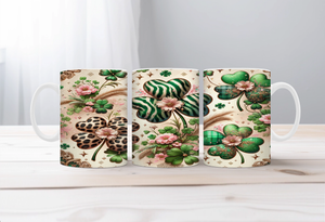 Shamrocks & Shenanigans Coffee Mugs TheCraftNook