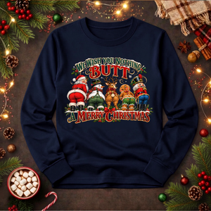 nothing BUTT Long Sleeve Tee TheCraftNook