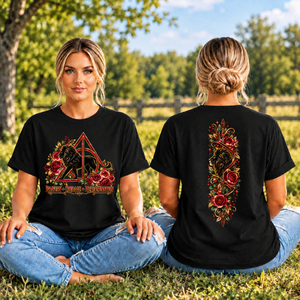 Lion House DH T-Shirt Front and Back Graphics TheCraftNook