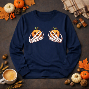 Pumpkin Squish Long Sleeve tee TheCraftNook