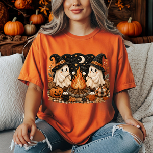 Camp Ghost Halloween T-Shirt TheCraftNook