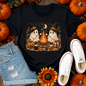 Camp Ghost Halloween T-Shirt TheCraftNook