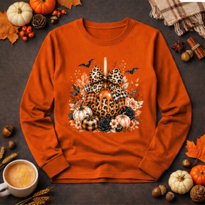 Sweet Fall Long Sleeve Tee | Cottagecore Halloween Shirt TheCraftNook