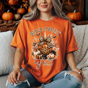 Wild Sweet Fall T-Shirt | Halloween Graphic Tee TheCraftNook