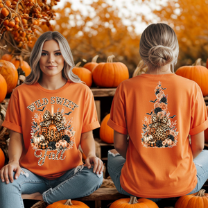 Wild Sweet Fall T-Shirt | Front & Back Halloween Graphics TheCraftNook