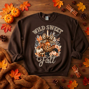 Wild Sweet Fall Sweatshirt | Halloween Cottagecore Crewneck TheCraftNook