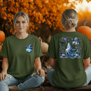 Gothic Bloom T-Shirt TheCraftNook
