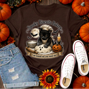Spooky Biscuits T-Shirt TheCraftNook