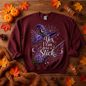 I Can Drive a Stick Sweatshirt TheCraftNook