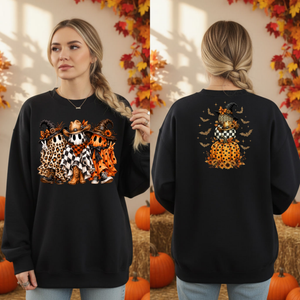 Western Ghost Sweatshirt – Front & Back Graphics TheCraftNook