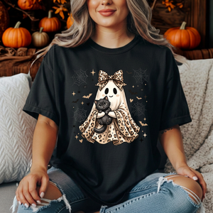 Printed Ghost T-Shirt TheCraftNook