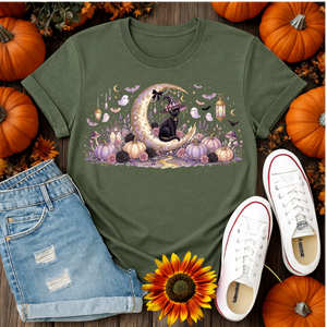 Moonlit Mischief T-shirt TheCraftNook