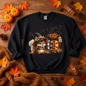 Cozy Vibes Halloween Sweatshirt TheCraftNook