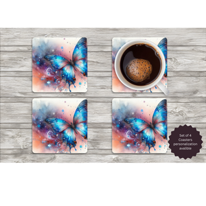 Butterfly Coasters TheCraftNook