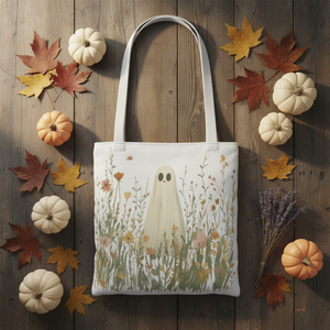 Bloom & Boo Tote Bag Lifestyle