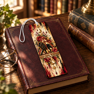 Bookmark on a warm library desk