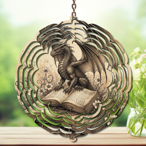 “Once Upon a Breeze Aluminum Metal Wind Spinner, multiple images available TheCraftNook