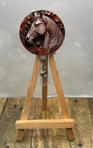Horse Badge Pulls TheCraftNook
