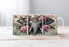 Elephant Image Coffee Mugs. Multiple images to choose from with personalization options. TheCraftNook