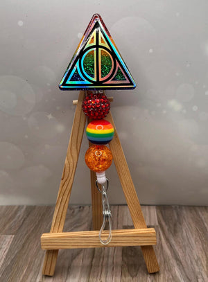 Deathly Hallows badge Pull TheCraftNook
