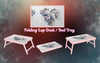 Hummingbird Foldable Wooden TV Tray or Bed tray/lap Desk. Let your space bloom beautifully. 🌺✨ 2 Sizes and Multiple Images Available. . TheCraftNook