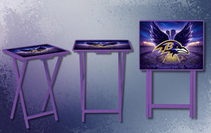 Sports Foldable Wooden TV Tray or Bed tray/lap Desk, 2 Sizes and Multiple Images Available. TheCraftNook