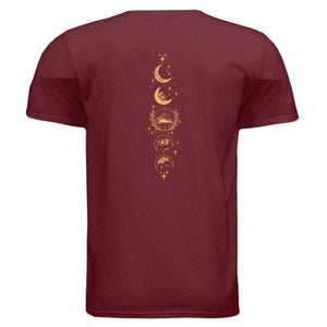 ANTIQUE CHERRY RED - BACK