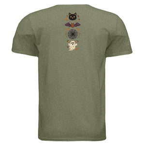 HEATHER MILITARY GREEN - G640 - BACK