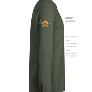 MILITARY GREEN - G180 - SLEEVE_RIGHT