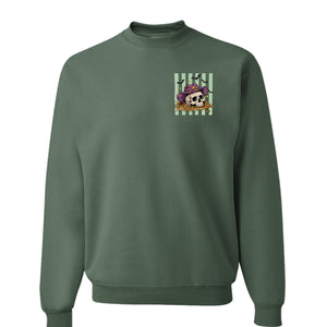 Military Green Heather - 562 - FRONT