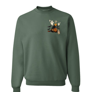 Military Green Heather - 562 - FRONT