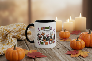 Spooky Farm Life Coffee Mug Lifestyle