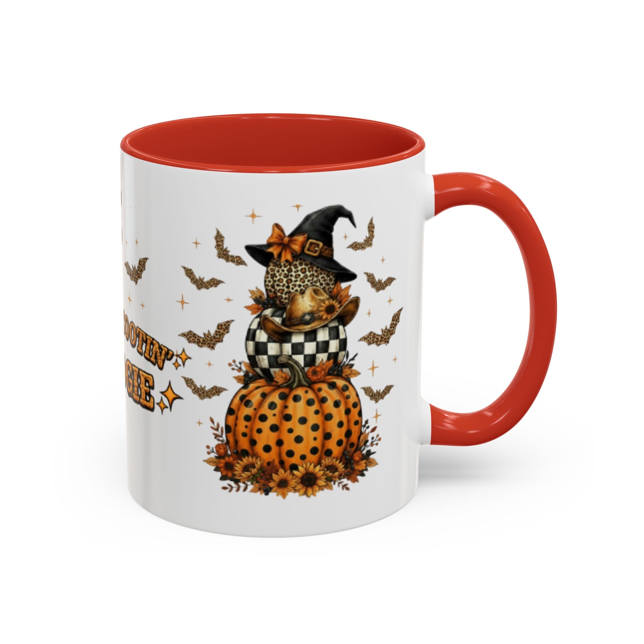 Boo Scootin' Mug – Halloween Ghost Accent Coffee Mug (11oz & 15oz)