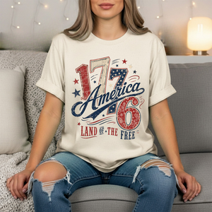 1776 America 4th of July Tee TheCraftNook
