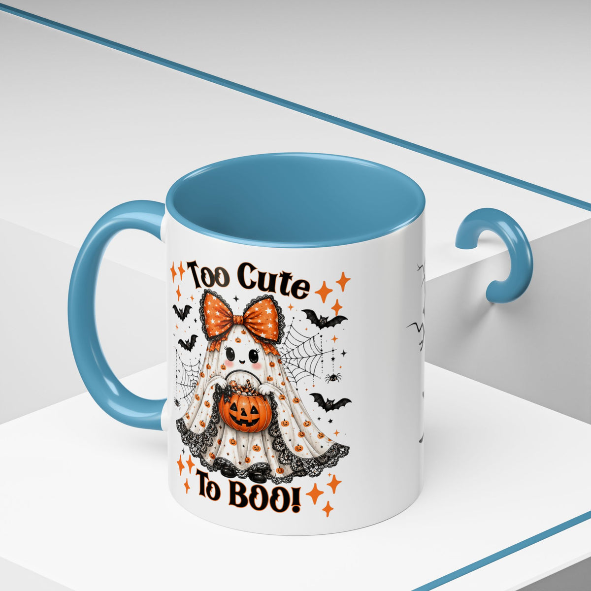 Too Cute to Boo Coffee Mug Printify