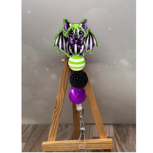 Cutesy Bat Badge Pull TheCraftNook